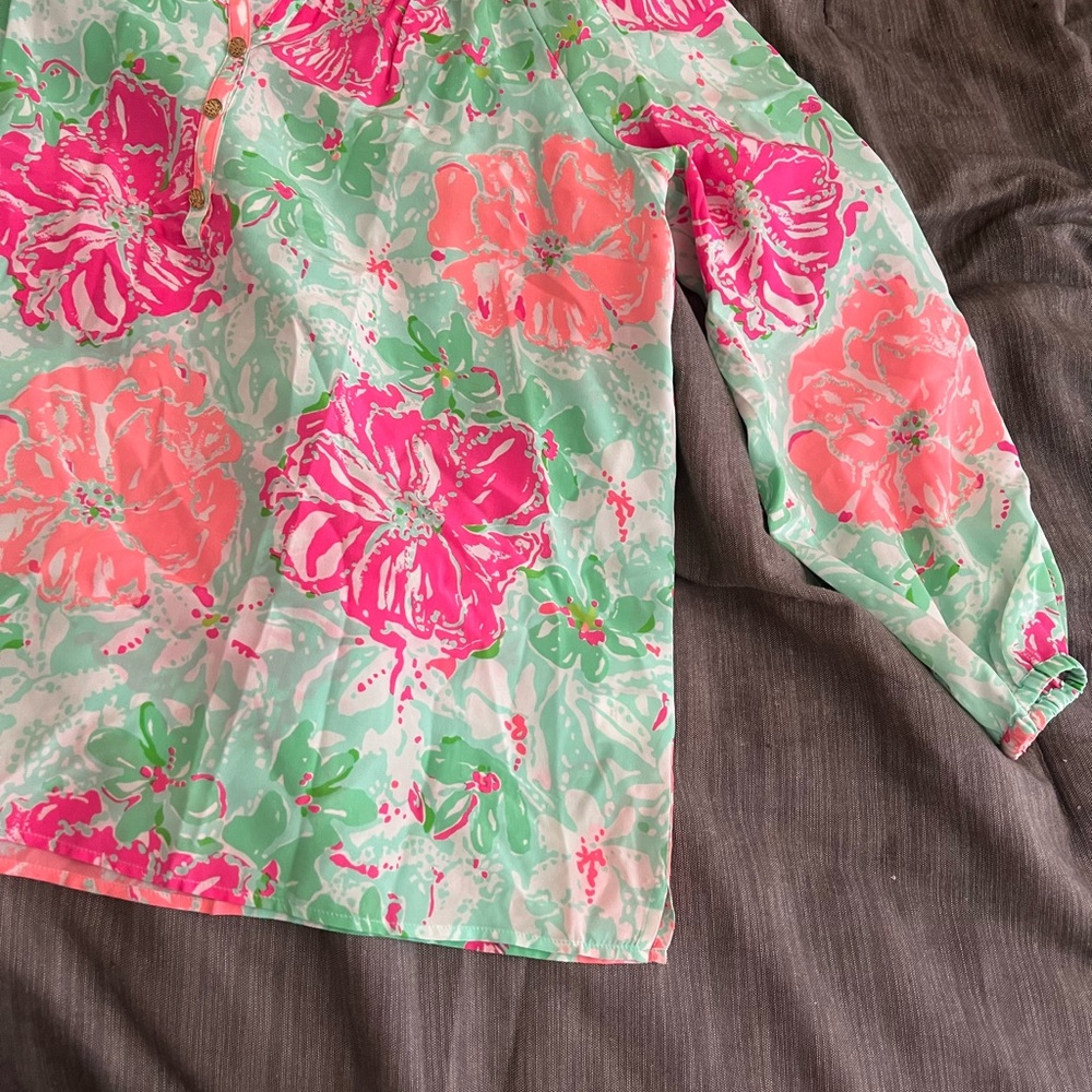 Lilly Pulitzer 3/4 sleeve blouse